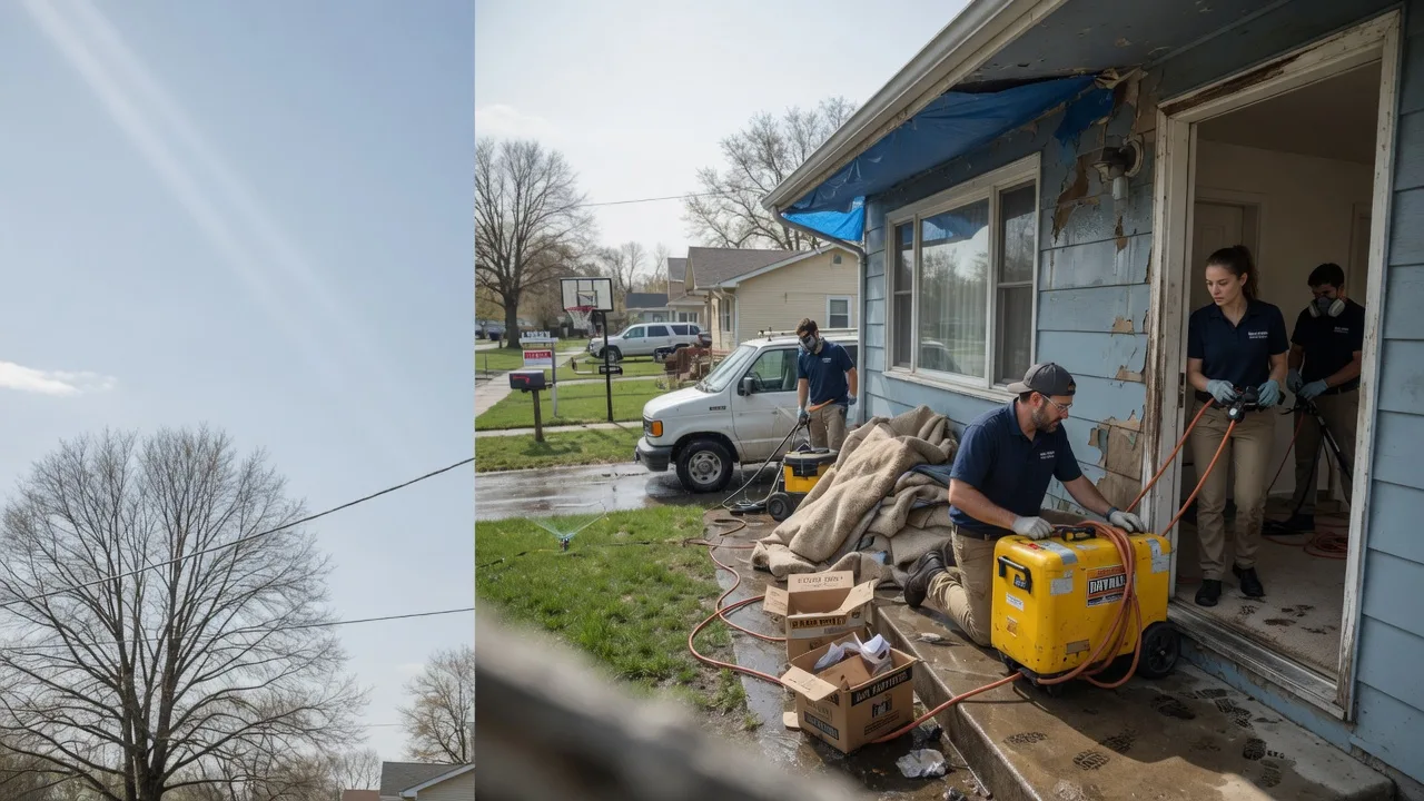 Basement Flood Cleanup in Spencer, IN near me